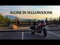 Avoiding the Crowds on A Solo Motorcycle Camping Trip to Yellowstone!