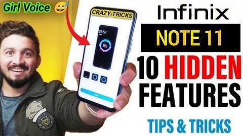 Infinix Note 11 Tips & Tricks 🔥 - Top 10 Best Hidden Features Of Infinix Note 11 ⚡