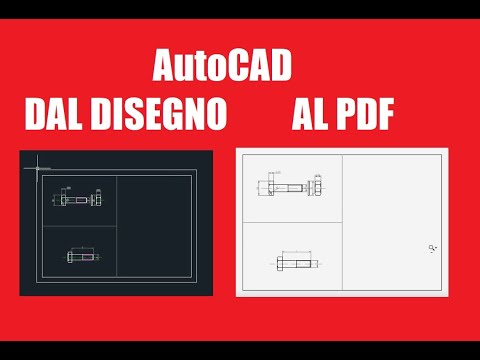 Video: Come Creare Un Disegno In AutoCAD