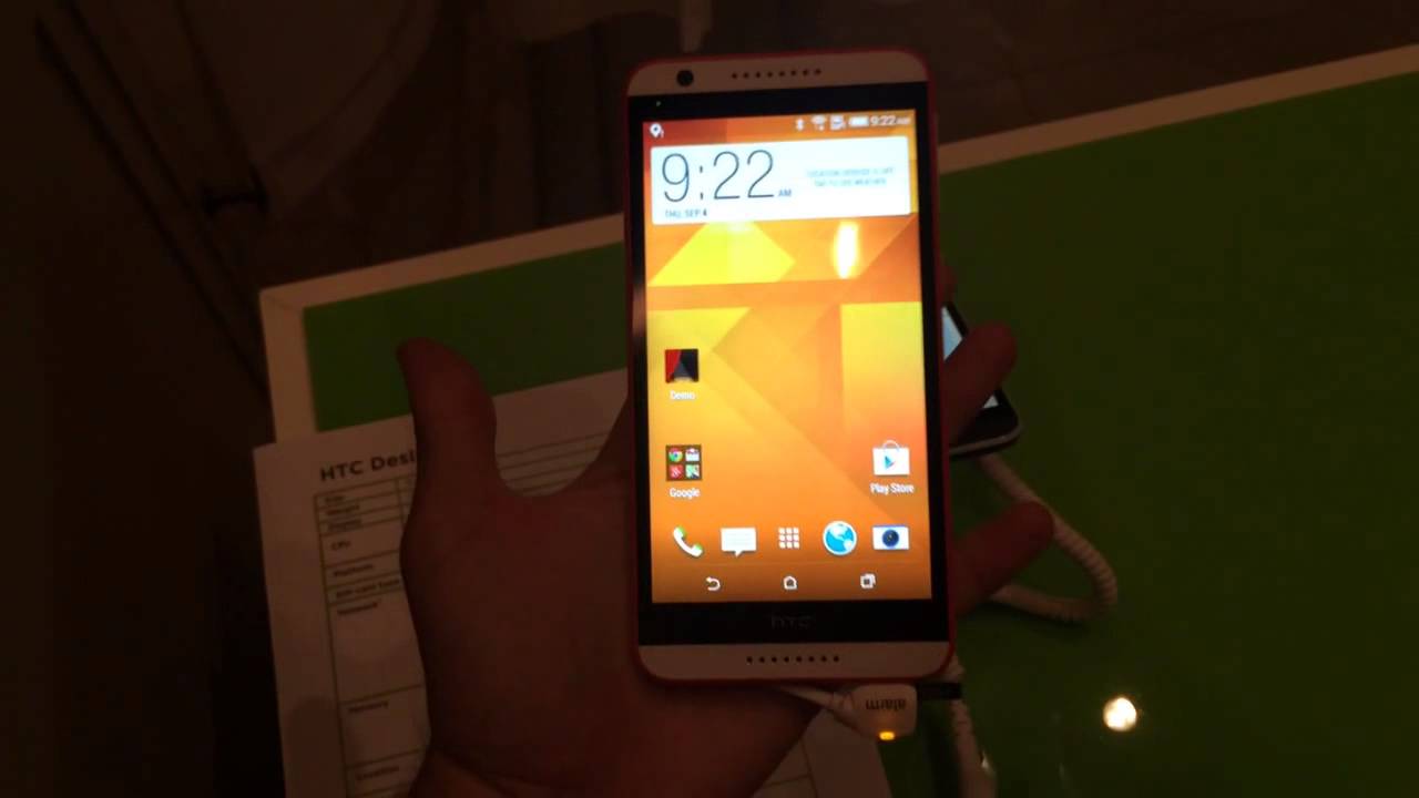 Первый взгляд на HTC Desire 820