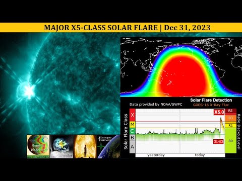 Major X5-Class Solar Flare | Dec 31, 2023