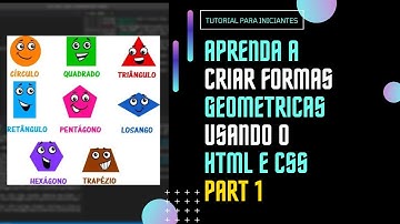 Aprenda a como criar formas geométricas usando o HTML e CSS no VSconde part 1