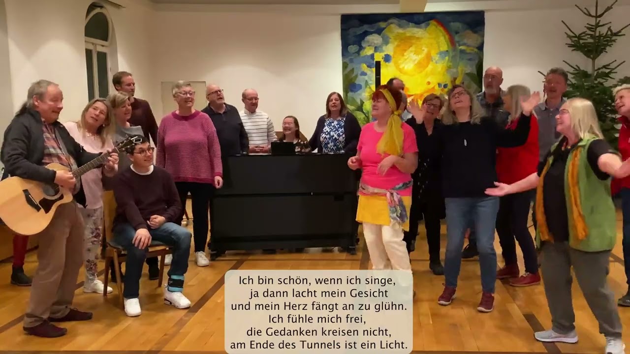 Ich bin schön, wenn ich singe - Katharina & Wolfgang Bossinger und der Singtobehappy-Chor