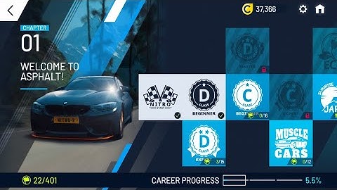 Asphalt Nitro 2 – Chapter 1 – Class D: Expert – Round 1