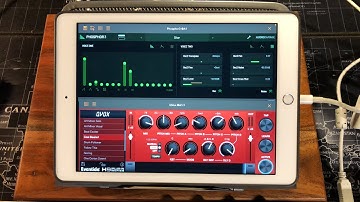 Phosphor3 by Audio Damage & Eventide QVox & Crystals - Live Tutorial for the iPad