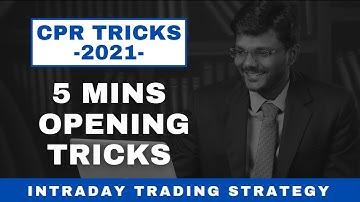 CPR Indicator Tricks For Intraday Trading (High Profitable Day Trading Method)