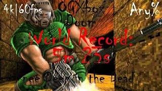 Doom: Knee Deep in the Dead 5m 23s (ITYTD - OG Xbox) World Record Speedrun