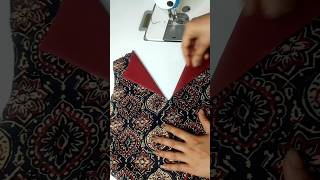 Collar Neck Cutting And Sching