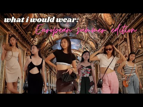 [LOOKBOOK] EUROPEAN SUMMER| this is what i would be wearing if i was having a european summer😘