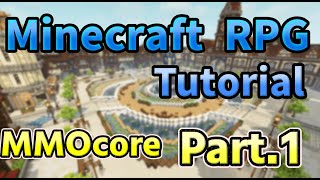 [ENG_SUB] Minecraft RPG MMOCore Tutorial Part.1