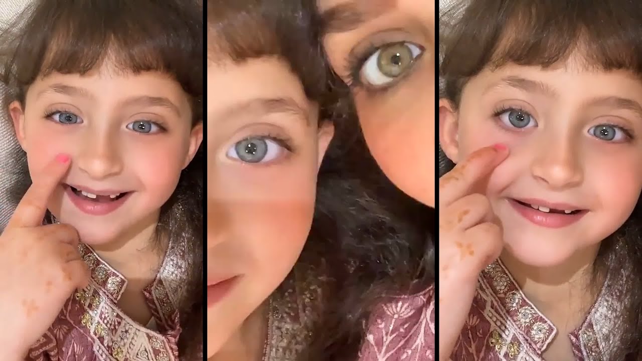 دكتوره خلود جمال لون عيونها وعيون ليليان 💙