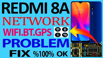 Redmi 8A\8A PRO pro no network || Wi-Fi Bluetooth not work %101% OK
