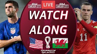 USA vs WALES LIVE Stream Watchalong - FIFA WORLD CUP 2022 (GROUP B)