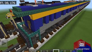 Minecraft Pere Marquette observation car tutorial