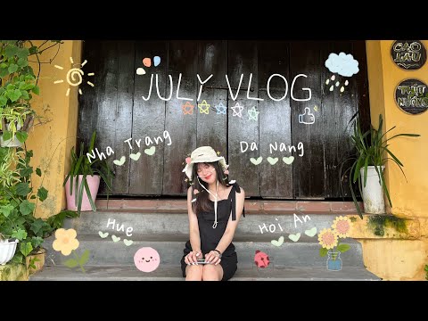 Tháng 7 và những chuyến đi ʕ •ᴥ• ʔ ✈️🚗 • travel vlog