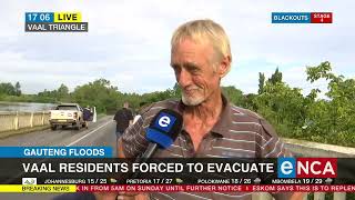 Rush to save residents near Vaal Dam