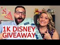 1K SUBSCRIBER DISNEY GIVEAWAY! (CLOSED)