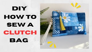 How to Sew a Clutch Bag | Easy Step-by-Step Tutorial
