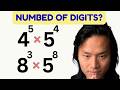 How To Find The Number Of Digits of These BIG Numbers?
