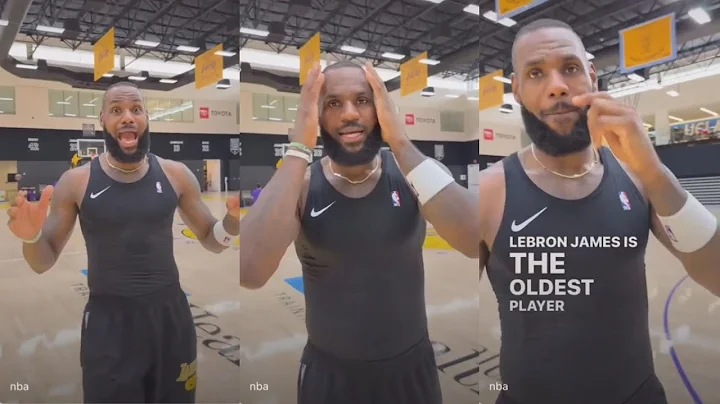 LeBron James Reacts To Being The Oldest Player In The NBA🤯🤯🤯👀👀👀