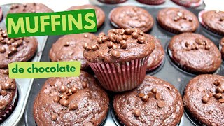 Cómo Hacer MUFFINS DE CHOCOLATE