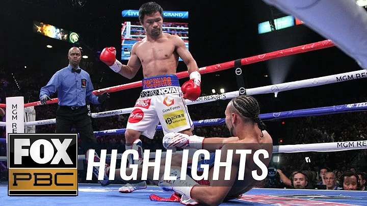 Manny Pacquiao vs. Keith Thurman Full Fight | HIGH...