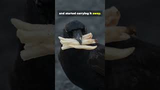 This Crow Stole Evidence From a Crime Scene