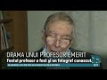 Drama unui profesor emerit