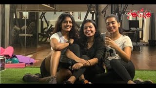 Telugu Actress Eesha Rebba, Shivani, Sivatmika GYM Workout Pics Going Viral | Santosham Magazine