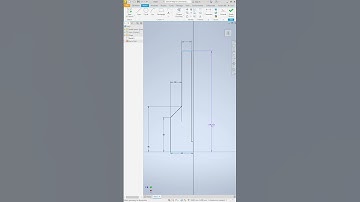 Exercise Autodesk Inventor -A5   #architecture #cnc #design #3dmodeling #engineering #tutorial #art
