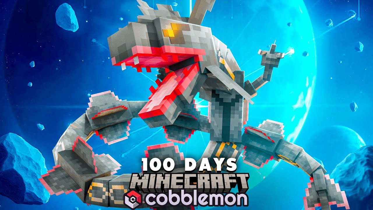 I Spent 100 Days in SHINY LEGENDARY-ONLY Pokémon Minecraft VS. my Rival! (Duos Cobblemon)
