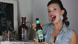 A West Coast IPA in the flesh! Krystal tries the Angel City IPA BEER Review