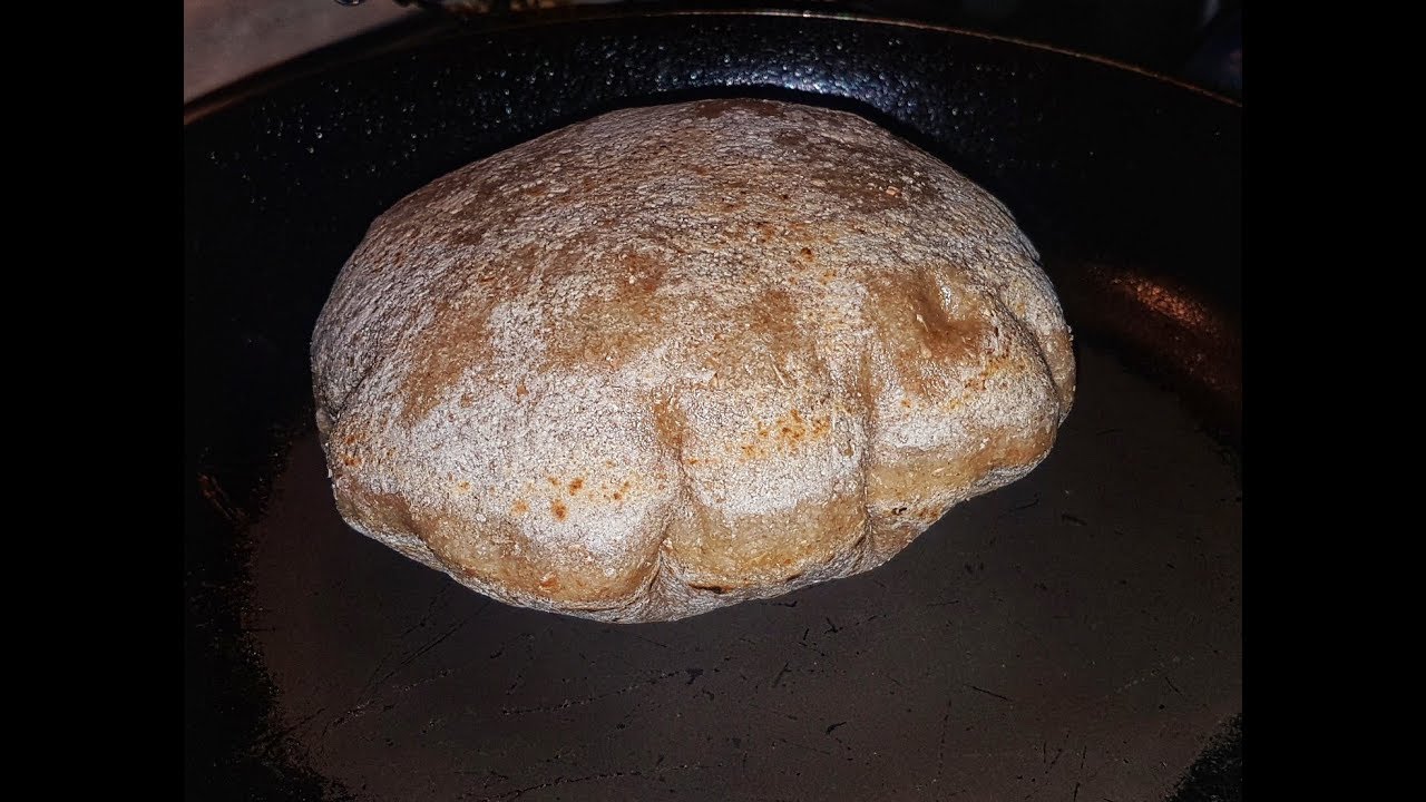 طريقة تحضير بشيار أو بطبوب فارع من الوسط بدقيق بالشعير وقمح مع أسرار نجاحه