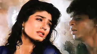 Ab Hai Neend Kise Ab Hai Chain Kahan - Shahrukh Khan, Raveena Tandon | Alka Yagnik, Kumar Sanu | 90s