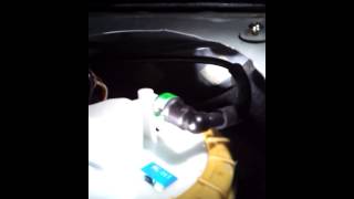 Sports Performance Testing the new MAZDA RX-8 fuel pump.