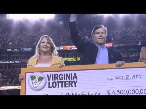 Virginia Lottery Check Ceremony
