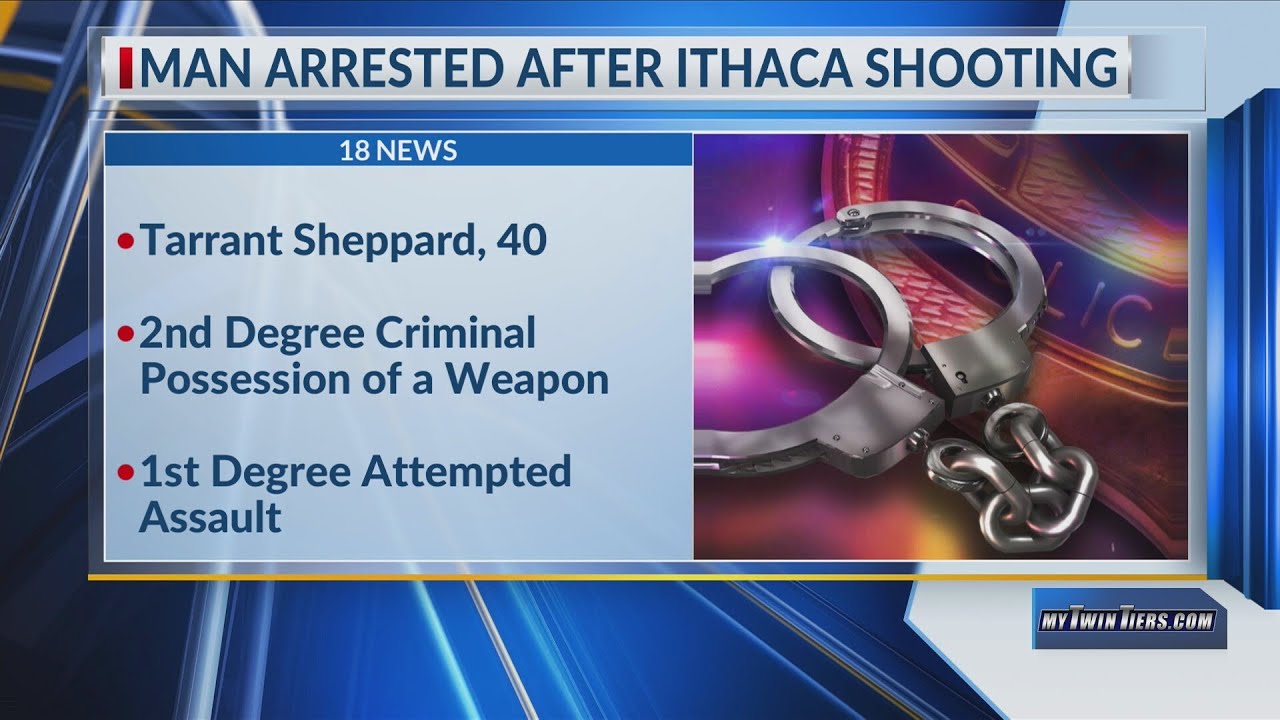 One man arrested in connection to Friday shooting in Ithaca - YouTube