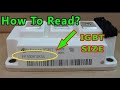 How to Read IGBT Size FF30012KE3 and FS30012KE3