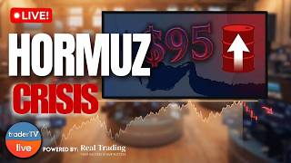 WTI at $95, Iran War Deepens 🫨 — $ADBE Earnings, $SPY $XLE | Live Trading Mar 12