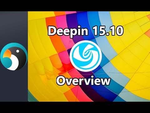 Deepin 15.10 Overview
