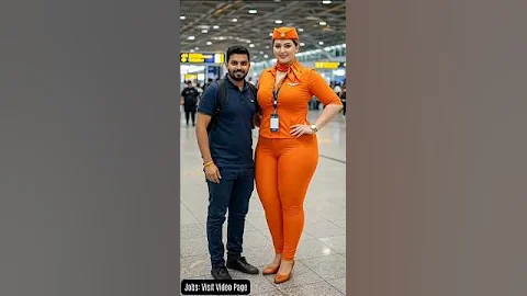 Welcoming Smile: A Pretty Air Hostess and Passenger | Dubai Princess #airhostess #shorts #dubai