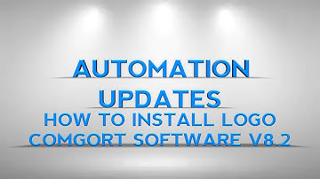 How to install logo comfort version 8.2 siemens software