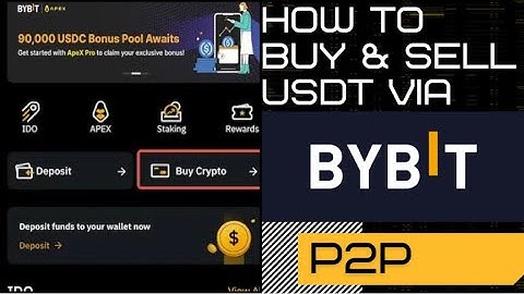 How to Buy & Sell USDT via P2P on Bybit Exchange for Beginners (Tutorial)