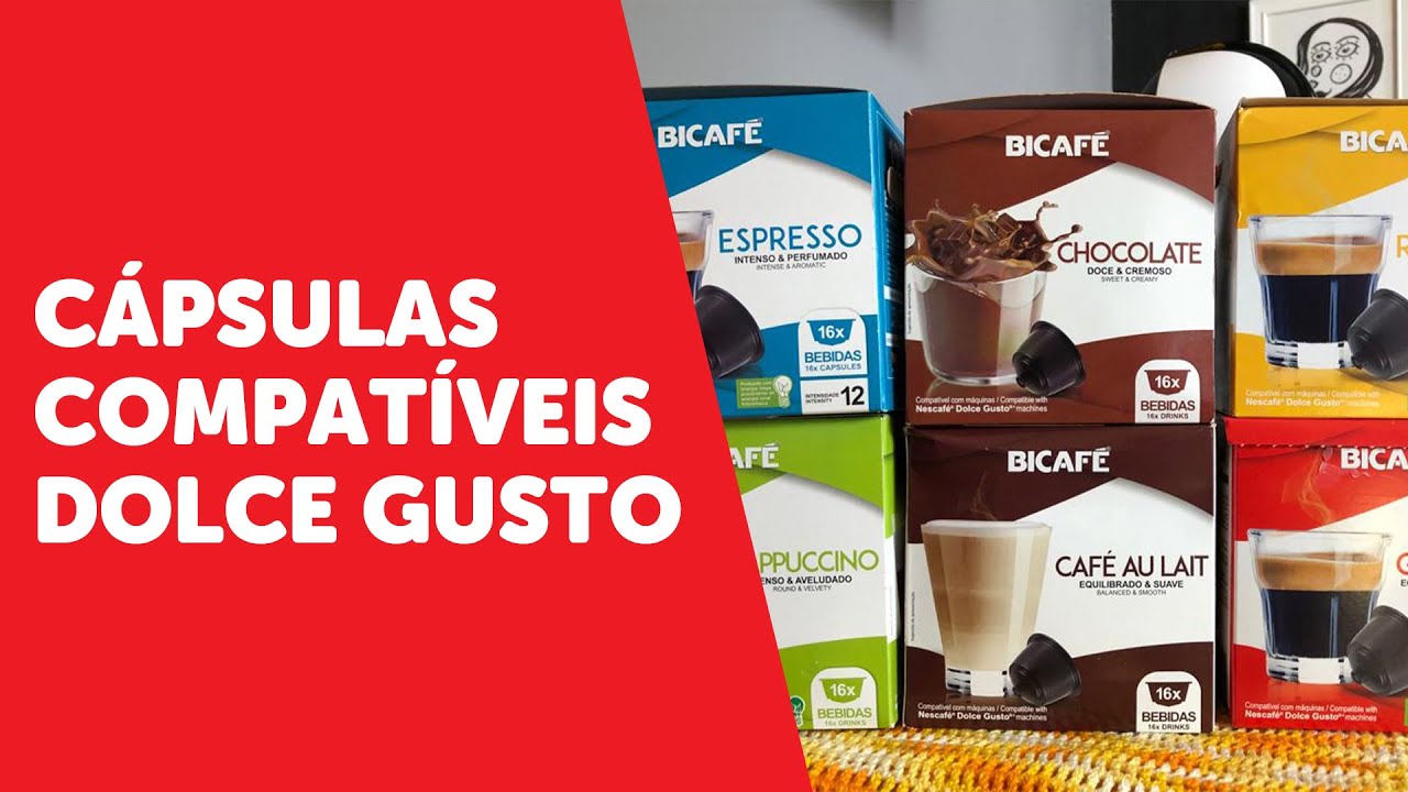 Cápsulas compatíveis com Dolce Gusto YouTube