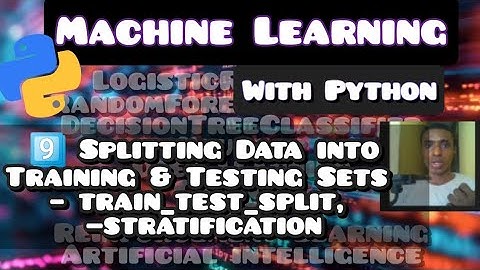Train Test Split and Stratification in ML | Chapter 9 Machine Learning Tutorial