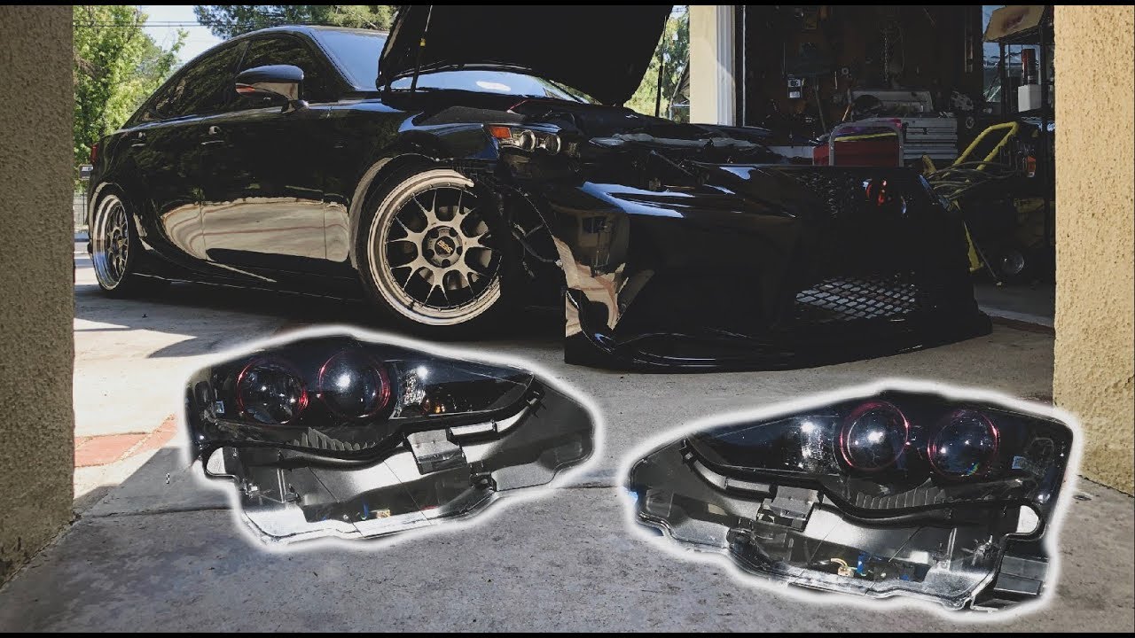 I BROKE MY LEXUS’ HEADLIGHTS! (By Opening Them) YouTube
