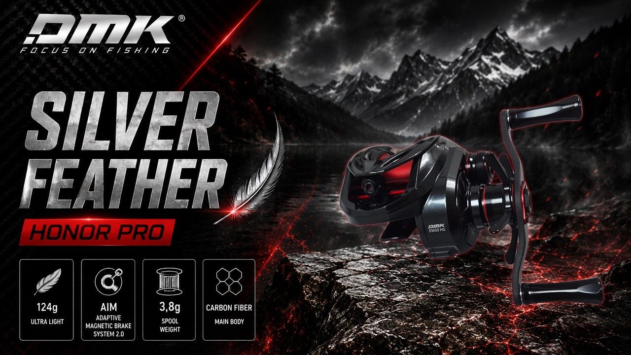 【NEW】DMK Silver Feather Honor PRO BFS 3.8g Spool 😳 DMK Silver Feather Honor Pro First Look! - YouTube