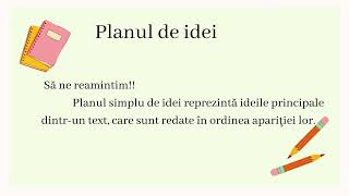 Planul de idei