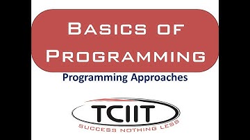 Programming Approaches | Procedural Programming & Object Oriented Programming | Programming Types