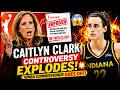 Caitlyn Clark CONTROVERSY EXPLODES! WNBA Commissioner Goes OFF! 💥😳#CaitlinClark #WNBAControversy
